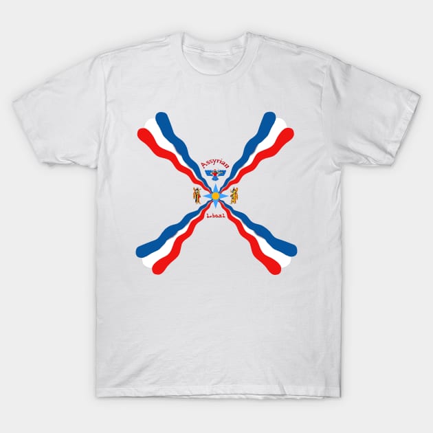 Assyrian Flag T-Shirt by doniainart